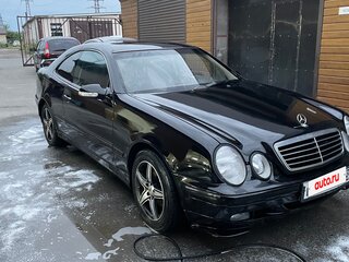 2000 Mercedes-Benz CLK-Класс 230 I (W208) Рестайлинг, чёрный, 530000 рублей, вид 1