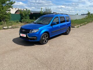 2021 Lada (ВАЗ) Largus I Рестайлинг, синий, 1200000 рублей, вид 5