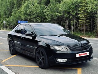 2014 Skoda Octavia III (A7), чёрный, 1200000 рублей, вид 3