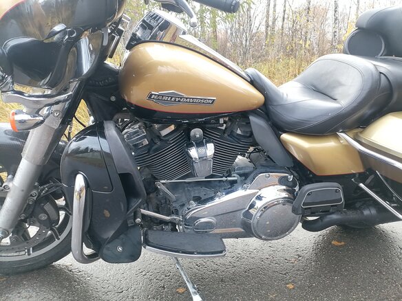 2017 Harley-Davidson Electra Glide, золотистый, 1299000 рублей - вид 9