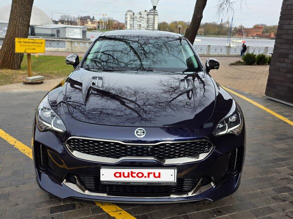 2021 Kia Stinger I Рестайлинг, синий, 4000000 рублей - вид 20