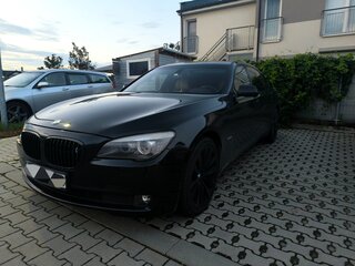 2008 BMW 7 серии Long 740Li V (F01/F02/F04), чёрный, 1308639 рублей, вид 1