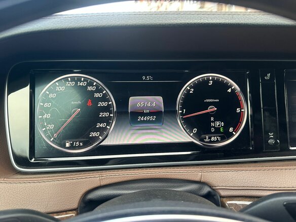 2014 Mercedes-Benz S-Класс 350 CDI BlueTEC Long 7G-TRONIC VI (W222, C217), чёрный, 3650000 рублей - вид 11