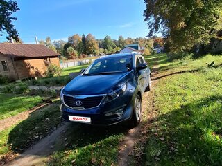 2011 Kia Sportage III, синий, 1500000 рублей, вид 3