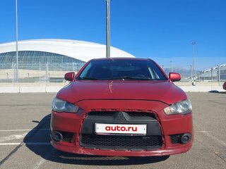 2011 Mitsubishi Lancer X Рестайлинг, красный, 650000 рублей, вид 3