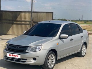 2013 Lada (ВАЗ) Granta I, серебристый, 500000 рублей, вид 1