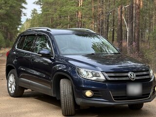 2014 Volkswagen Tiguan I Рестайлинг, синий, 1300000 рублей, вид 1