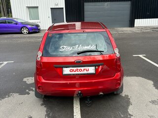 2008 Ford Fiesta Mk5, красный, 335000 рублей, вид 5