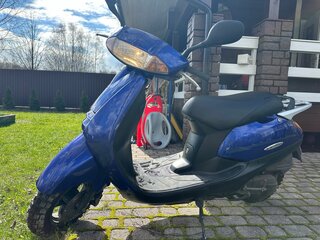 1999 Honda Lead 50, синий, 110000 рублей, вид 1