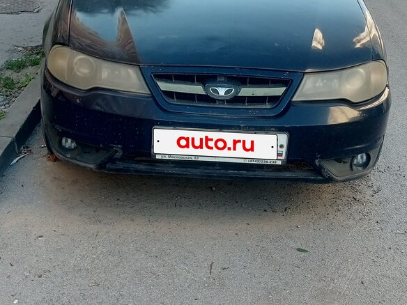 2008 Daewoo Nexia I Рестайлинг, синий, 100000 рублей - вид 3