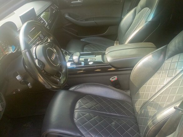 2012 Audi A8 III (D4), чёрный, 1800000 рублей - вид 7