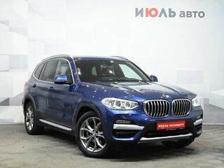 2019 BMW X3 20i xDrive III (G01), синий, 3600000 рублей, вид 3