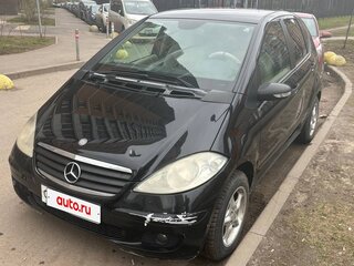 2007 Mercedes-Benz A-Класс 150 II (W169), чёрный, 300000 рублей, вид 2
