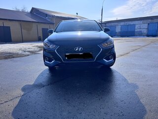 2019 Hyundai Solaris II, чёрный, 1350000 рублей, вид 2