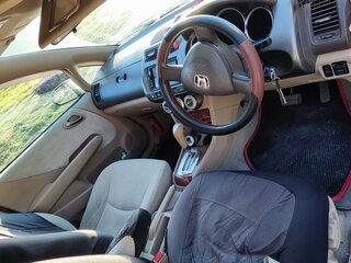 2007 Honda Fit Aria, серый, 410000 рублей, вид 5