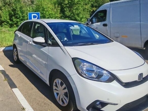 2020 Honda Fit IV, белый - вид 1