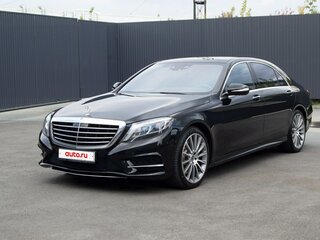 2017 Mercedes-Benz S-Класс 500 Long VI (W222, C217), чёрный, 6750000 рублей, вид 2