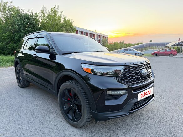 2020 Ford Explorer VI, чёрный, 4700000 рублей - вид 20