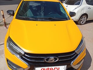 2023 Lada (ВАЗ) Vesta I Рестайлинг (NG), жёлтый, 1450000 рублей, вид 1