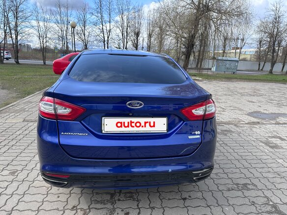 2015 Ford Mondeo V, синий, 1400000 рублей - вид 4