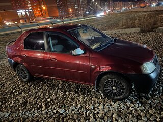 2009 Renault Logan I, красный, 115000 рублей, вид 2