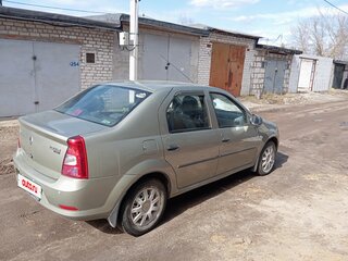 2011 Renault Logan I Рестайлинг, бежевый, 420000 рублей, вид 3