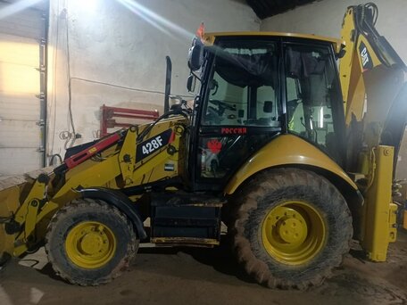 2014 Caterpillar 428, жёлтый, 5800000 рублей, вид 3
