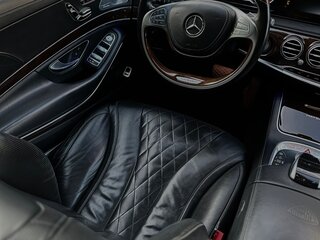 2016 Mercedes-Benz S-Класс 500 VI (W222, C217), чёрный, 5555555 рублей, вид 4