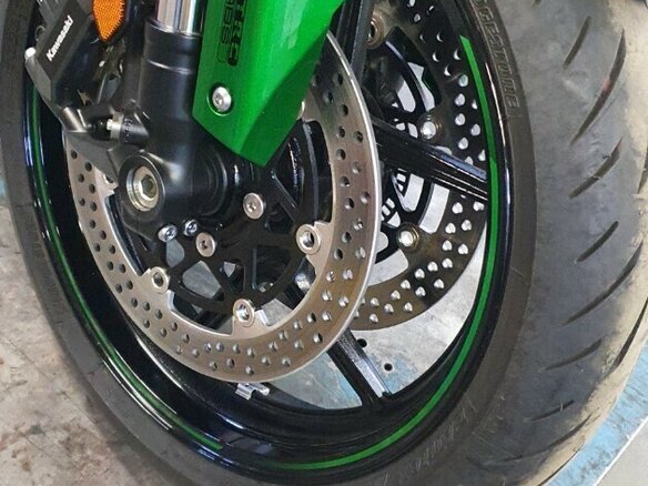 2021 Kawasaki Ninja 1000 SX, зелёный, 1750000 рублей - вид 8