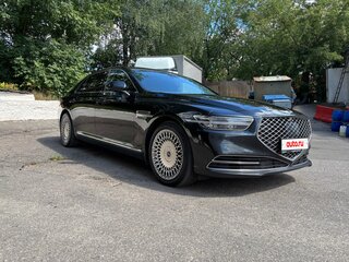 2021 Genesis G90 I Рестайлинг, чёрный, 3450000 рублей, вид 3