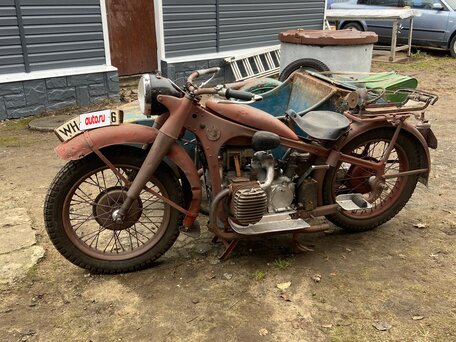 1937 BMW R 12, коричневый, 2000000 рублей, вид 1