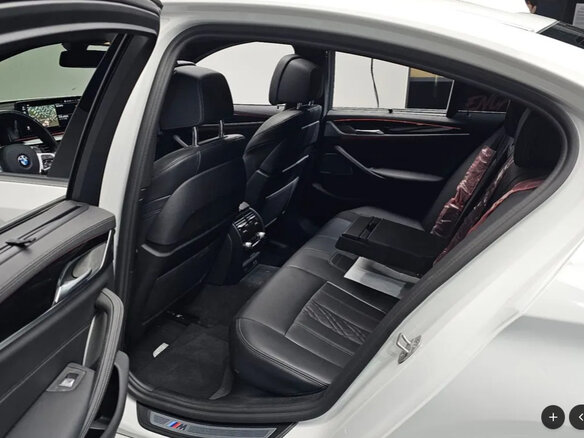 2022 BMW 5 серии 530i xDrive VII (G30/G31/G38) Рестайлинг, белый - вид 15