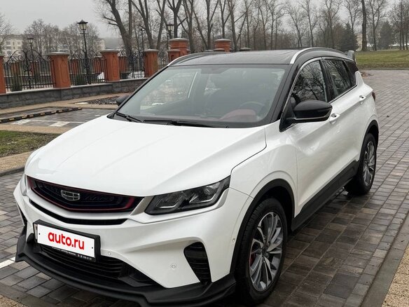 2023 Geely Coolray I, белый, 1750000 рублей