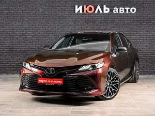 2018 Toyota Camry VIII (XV70), коричневый, 2800000 рублей, вид 1