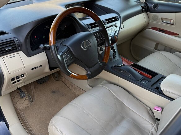 2010 Lexus RX 450h III, синий - вид 6