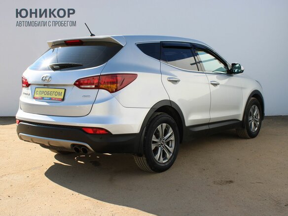 2015 Hyundai Santa Fe III, серебристый, 1709000 рублей - вид 4