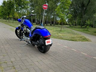 2019 Honda VT 1300CX Fury, синий, 1000000 рублей, вид 4