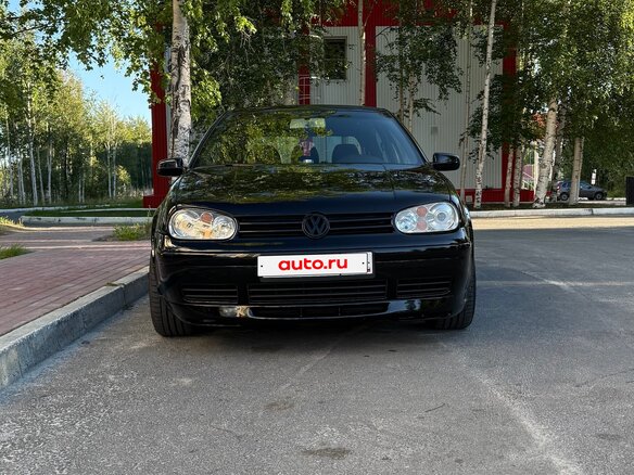 2004 Volkswagen Golf GTI IV, чёрный, 400000 рублей - вид 1