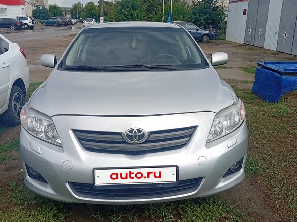 2008 Toyota Corolla X (E140, E150), серебристый, 850000 рублей