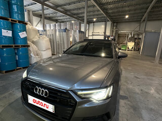 2019 Audi A6 45 TDI V (C8), серебристый, 3950000 рублей, вид 1