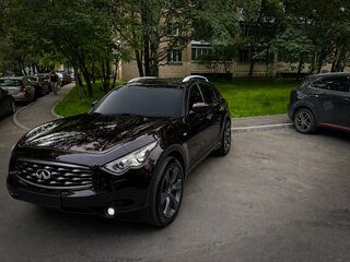 2009 Infiniti FX35 II (S51), коричневый, 1400000 рублей, вид 1
