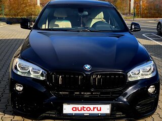 2016 BMW X6 30d II (F16), чёрный, 3300000 рублей, вид 2