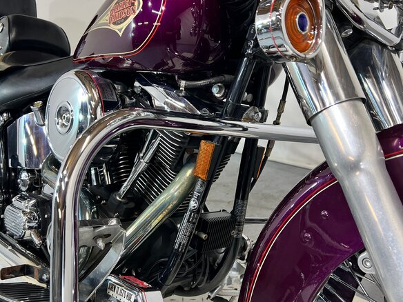 1998 Harley-Davidson Heritage, фиолетовый, 770000 рублей - вид 14