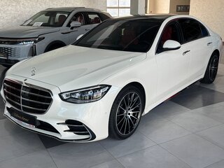 2020 Mercedes-Benz S-Класс 450 Long 4MATIC VII (W223), белый, 9999999 рублей, вид 1