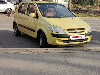 2008 Hyundai Getz I Рестайлинг, жёлтый, 410000 рублей, вид 2