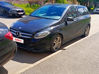 2015 Mercedes-Benz B-Класс 180 II (W246) Рестайлинг, чёрный, 950000 рублей, вид 1