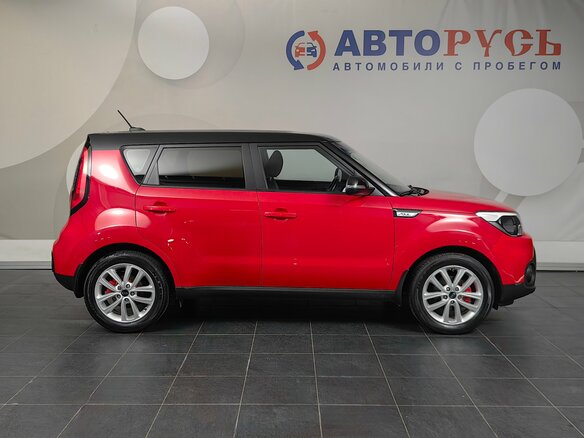 2018 Kia Soul II Рестайлинг, красный - вид 4