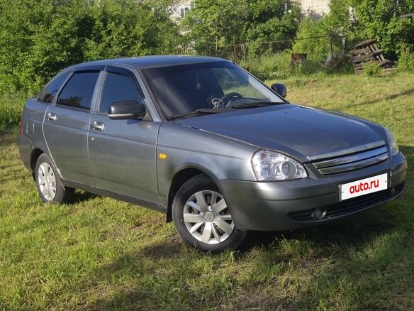 2008 Lada (ВАЗ) Priora I, серый, 260000 рублей - вид 2