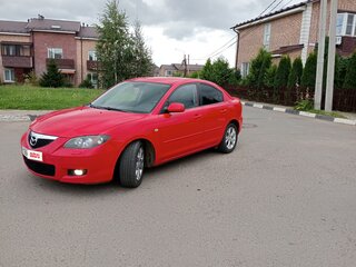 2008 Mazda 3 I (BK) Рестайлинг, красный, 600000 рублей, вид 5