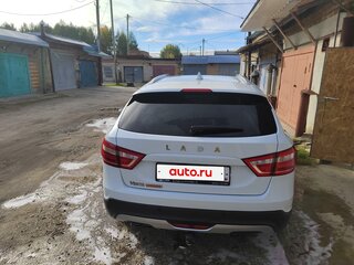 2019 Lada (ВАЗ) Vesta SW Cross I, белый, 970000 рублей, вид 5
